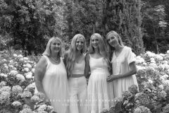 Black and white family portrait under trees at Vergelegen CFP1040-1M