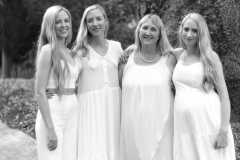 Black and white portrait of family connection and interaction CFP1062-1M