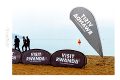 Lake Kivu during Ironman Rwanda 70.3 in Gisenyi, Rwanda