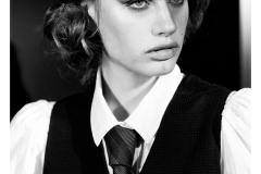 Editorial fashion portrait in Cape Town studio