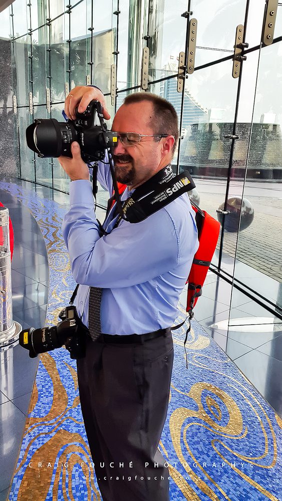 Shooting inside the Burj al Arab, Dubai, UAE