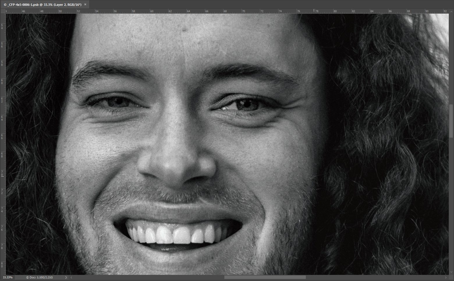 33% Zoom In Photoshop