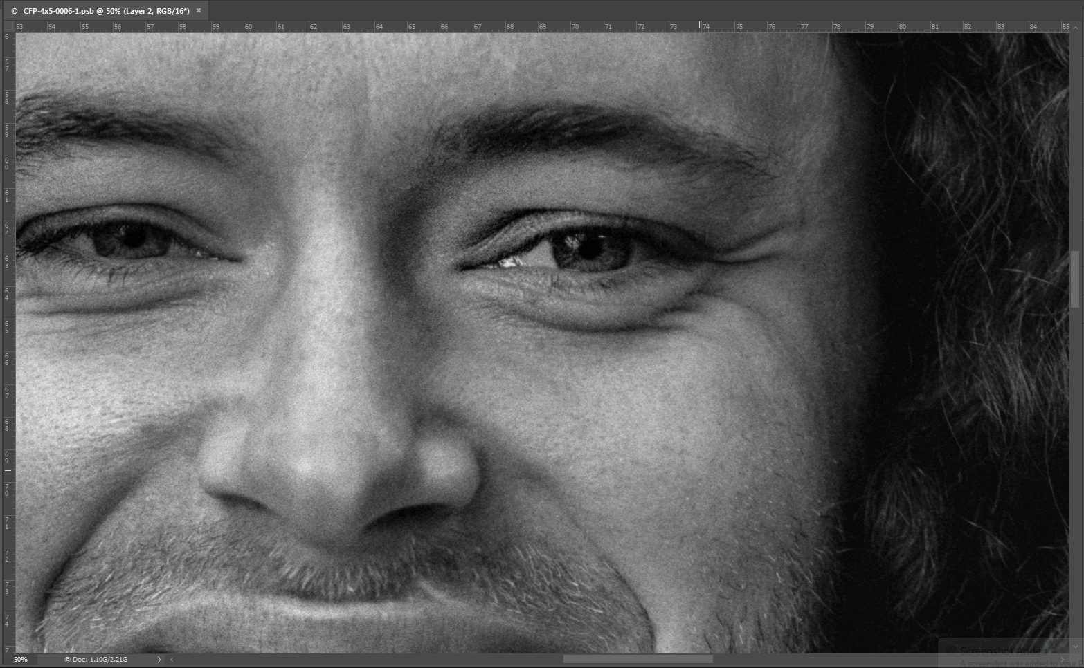 50% Zoom In Photoshop
