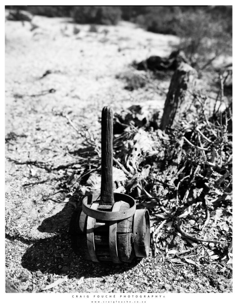 Original Ox-wagon Axle – Kodak Ektar 100 4×5″ © 2021