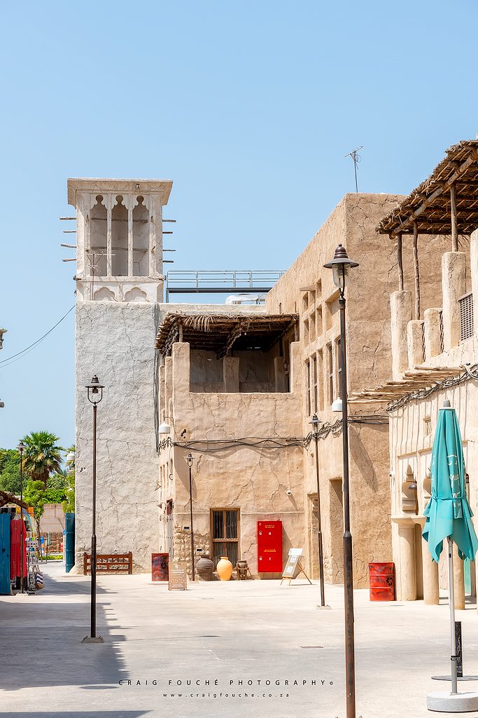 Wind Towers, Bastakia Quarter, Bur Dubai, Dubai, UAE