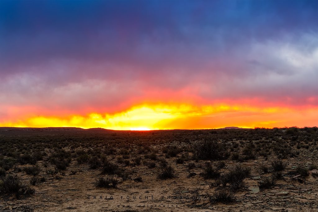 Late Spring Sunset At Rogge Cloof