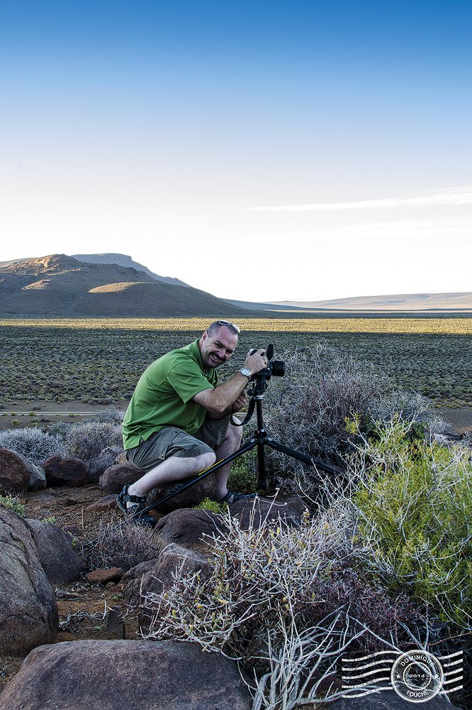 Craig Fouché Shooting Landscapes in Tankwa Karoo – ©2014 Dominique Fouché